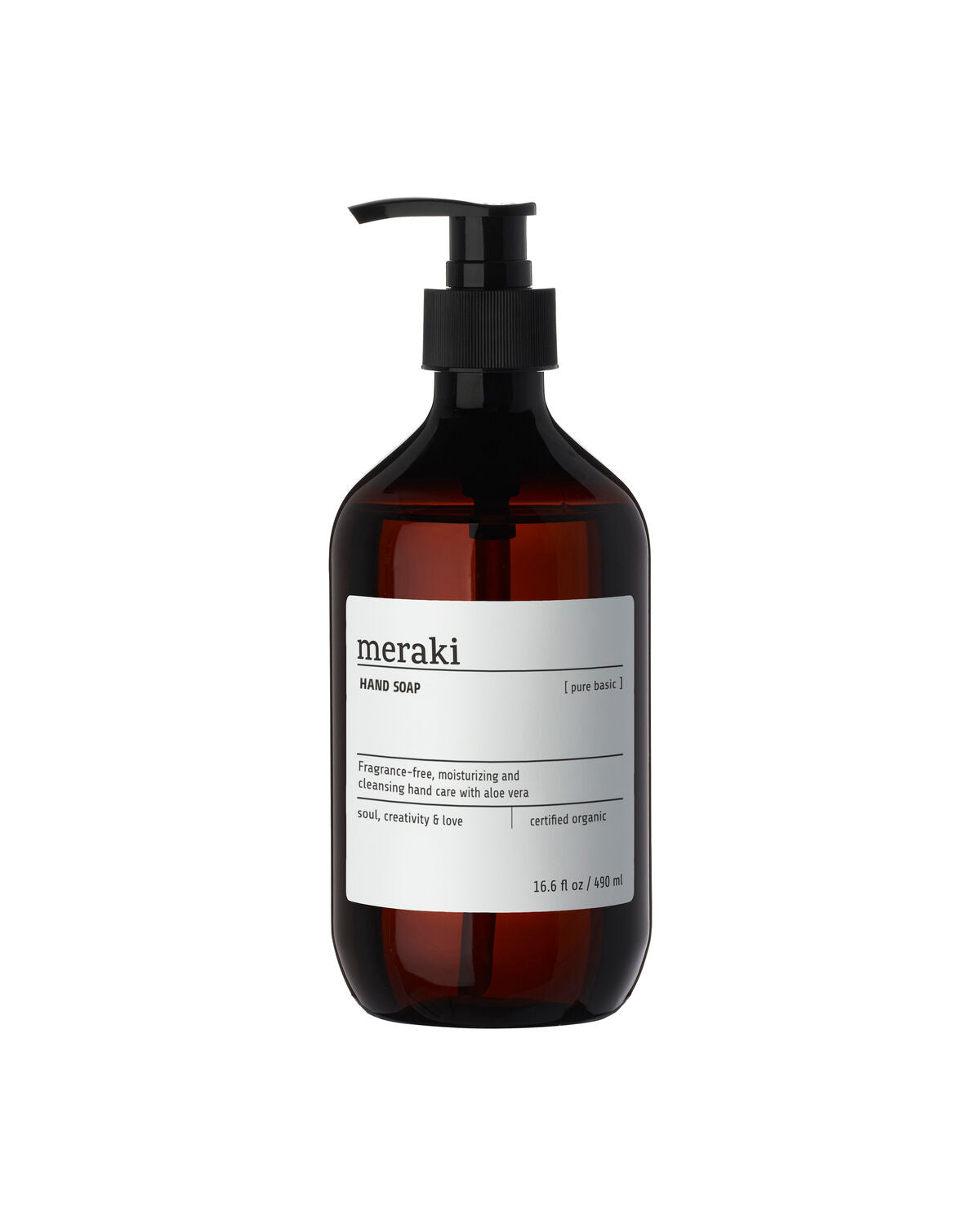 Pure Basic håndsæbe – 490 ml